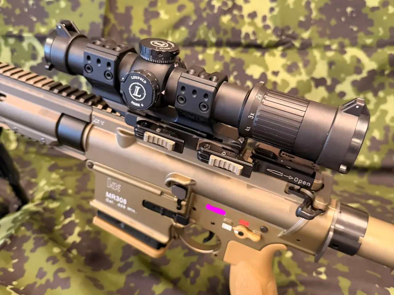Billede 3 - HK MR308 13” RAL8000 (7,62cal Halvautomatisk)