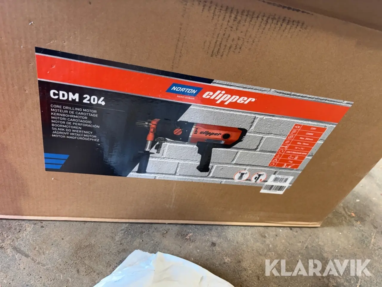 Billede 6 - Kernebormaskine Clipper CDM 204