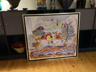 ASGER JORN . billede 82*74 m . Lykkens Have .