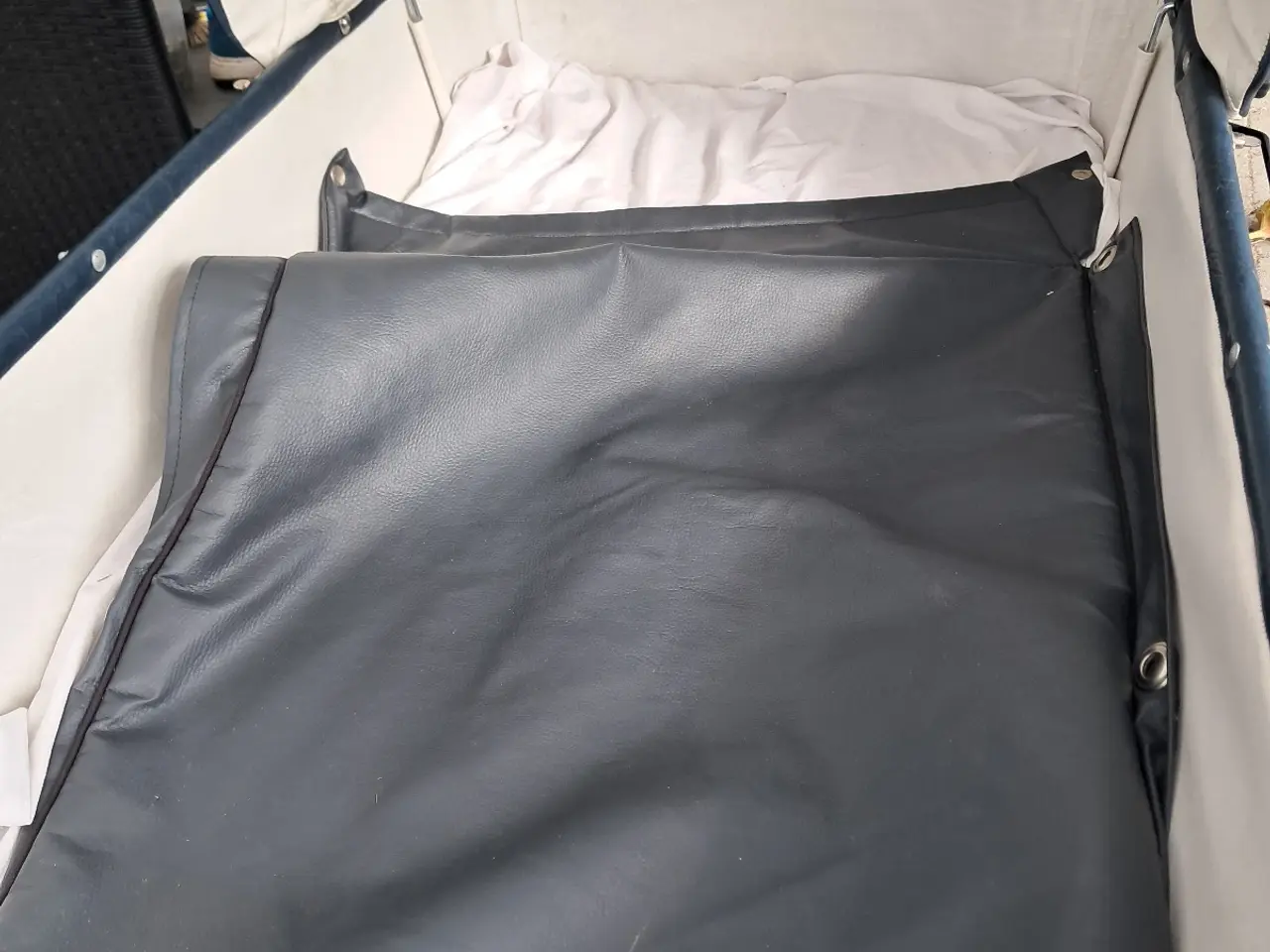 Billede 3 - Special barnevogn m ekstra langt liggemål. 140x65