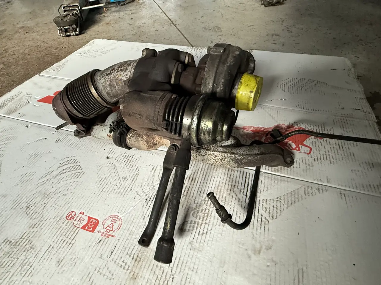 Billede 2 - W124 Turbo og manifold