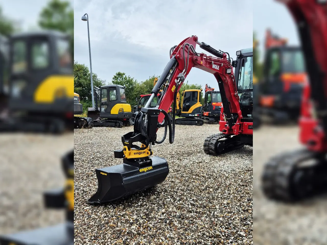 Billede 8 - MOLE M25 / 2.5 tons med Engcon rotortilt og skovlpakke / Yanmar motor