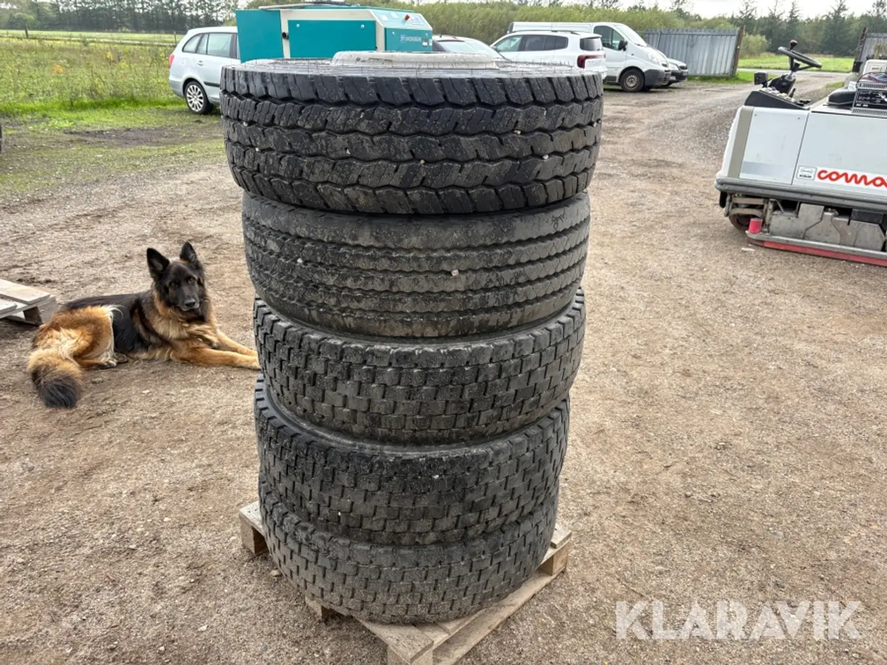 Billede 2 - Dæk til varebil Hankook Smart flex DH35 - 5 styk