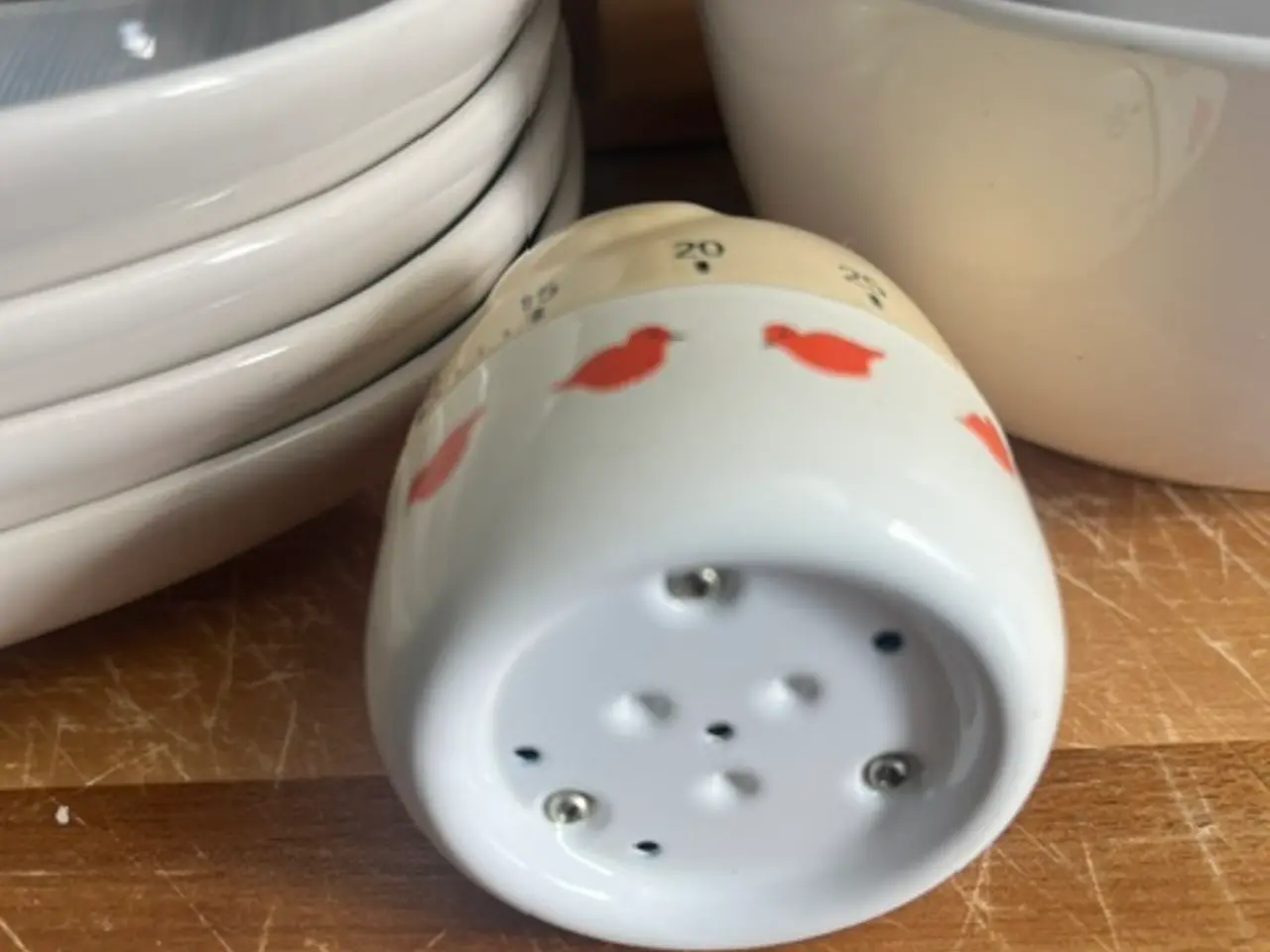 Billede 5 - Køkkenpakke: 2 IKEA skåle, 2 ramekiner & æggeur