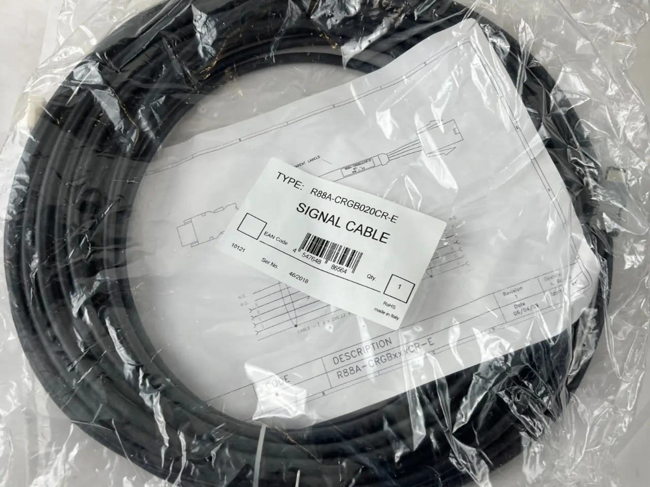 Billede 1 - Omron R88A-CRGB020CR-E Encoder Signal kabel 20m /