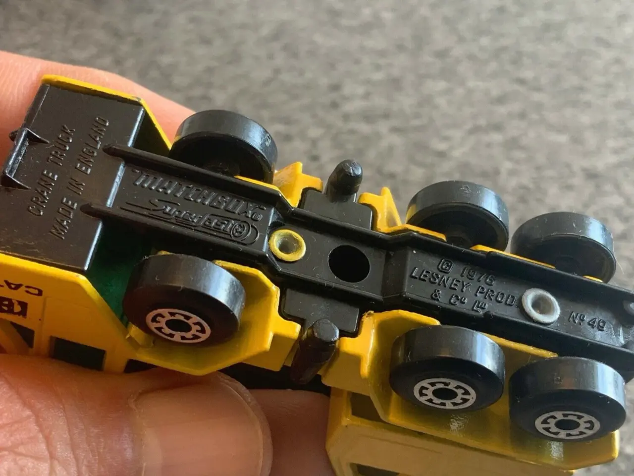 Billede 6 - Matchbox No. 49 Crane Truck, scale 1:66