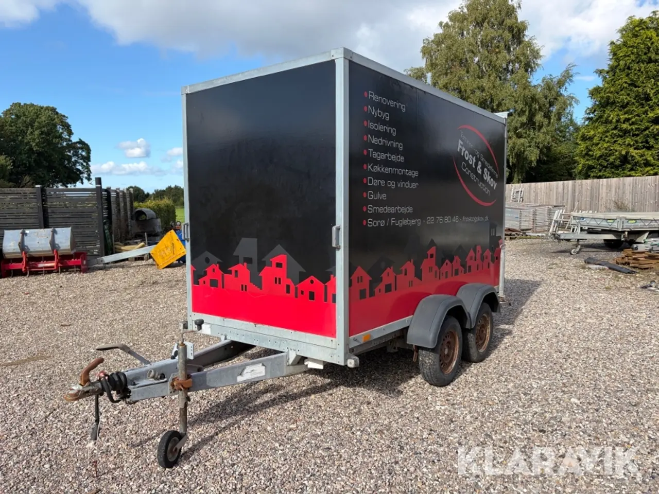Billede 1 - Lukket Trailer Thule 16