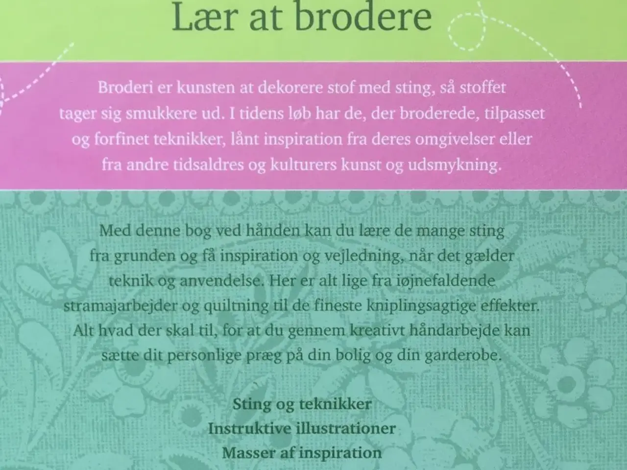 Billede 4 - BRODERIHÅNDBOGEN - Betty Barnden