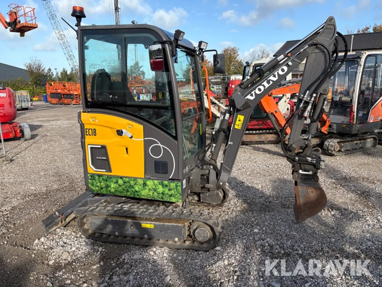 Billede 5 - Gravemaskine Volvo EC18 Electric