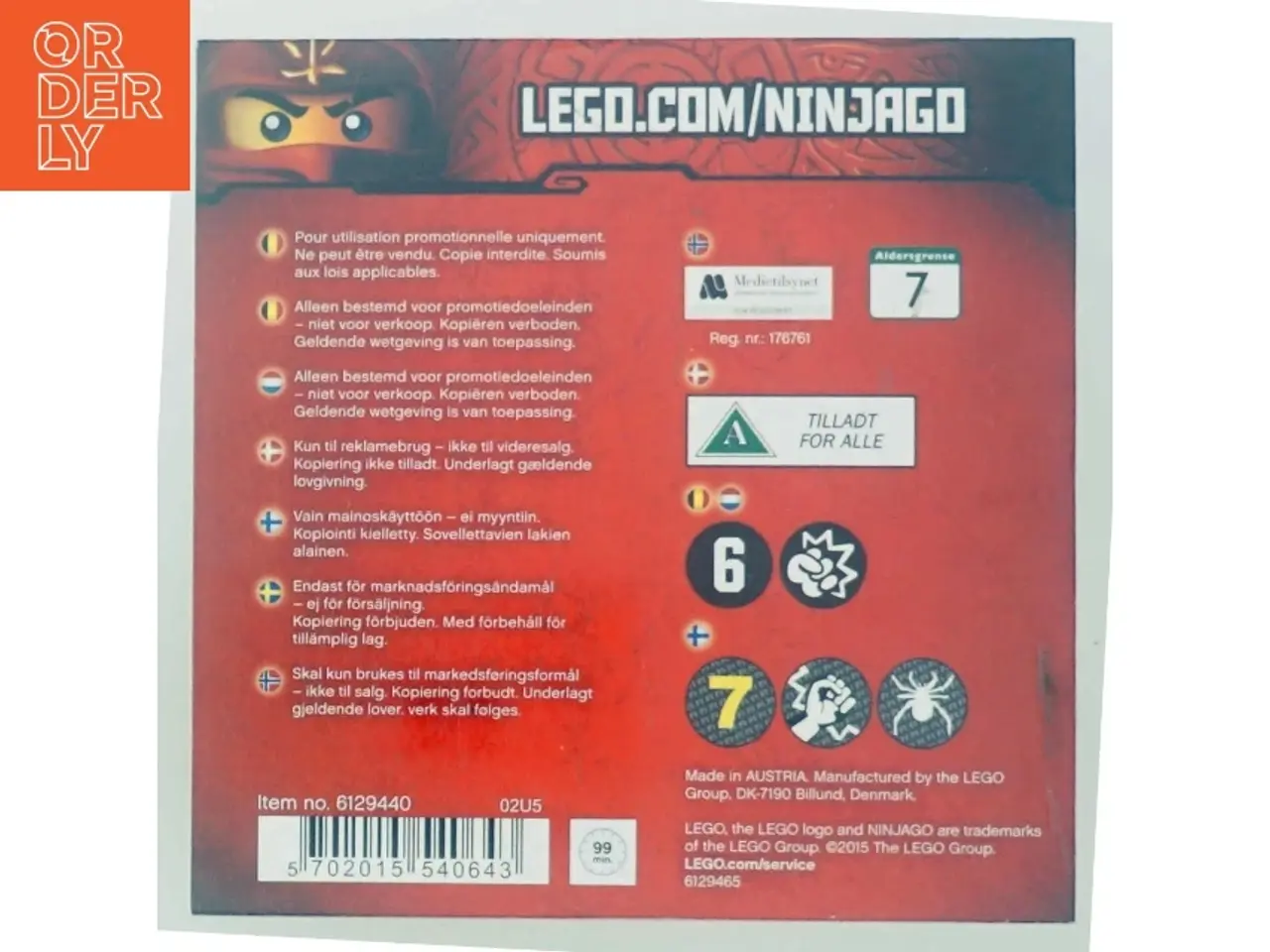 Billede 3 - LEGO Ninjago DVD fra LEGO