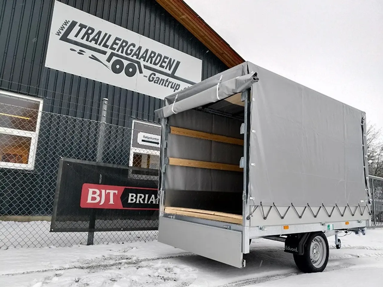 Billede 4 - Høj presenning til Eduard 2615 trailer