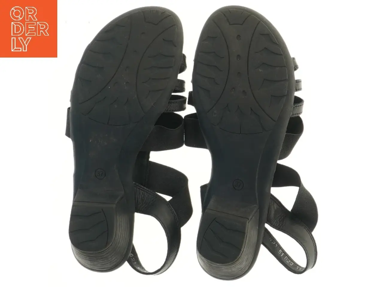 Billede 3 - Sorte sandaler fra B&CO (str. 37 )