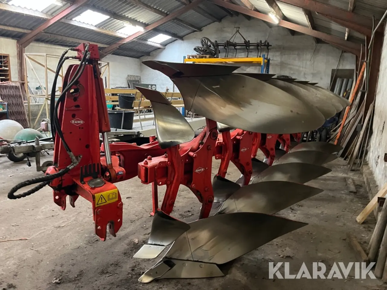 Billede 1 - Plov Kuhn Multi-master 122 5-furet
