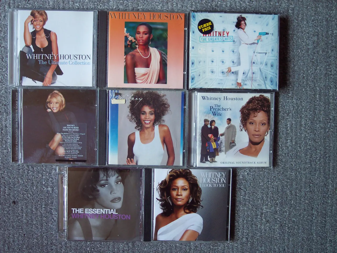 Billede 1 - .WHITNEY HOUSTON CDer sælges stykvis