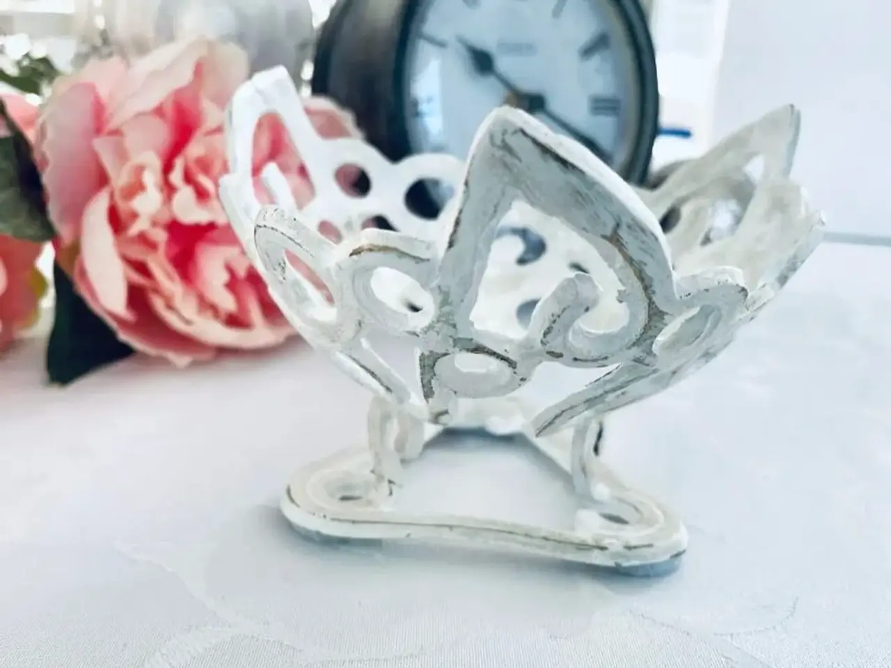 Billede 4 - Lysestage shabby chic 