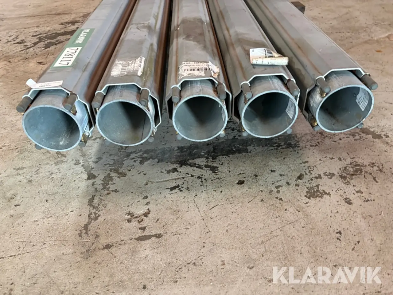 Billede 9 - Lygtepæle MoraMast 5600mm kl.LE med buet arm 5 styk