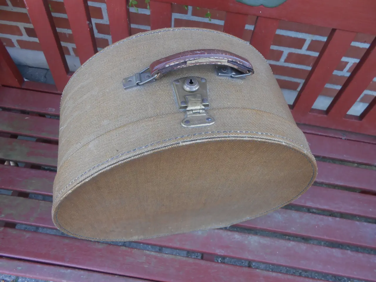 Billede 2 - Antik Hattebox og Weekend kuffert