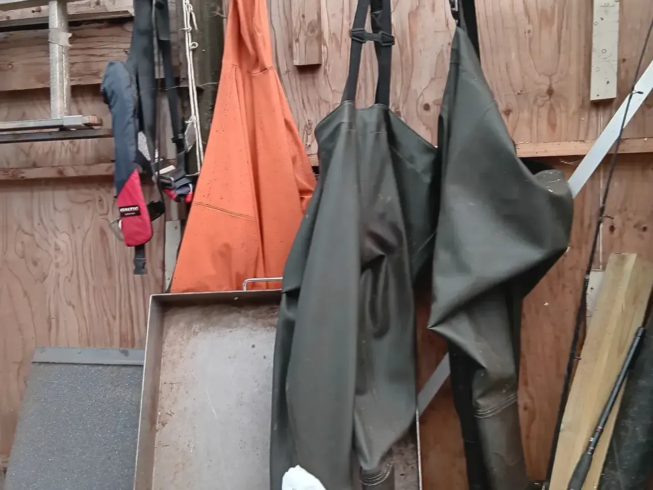 Billede 1 - Waders olietrøje og redningsvest