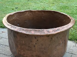 Brændekurv i Kobber
