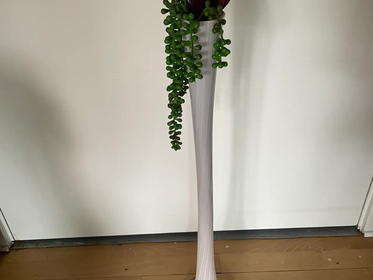 Billede 1 - Gulvvase glasvase vase 2 stk