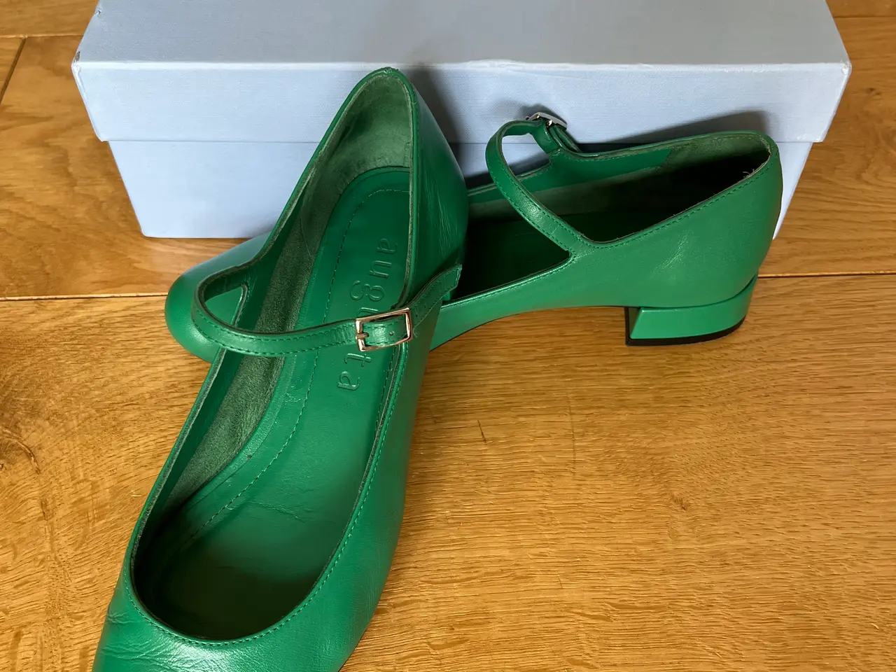 Billede 2 - Augusta the Brand, grønne Mary-Janes