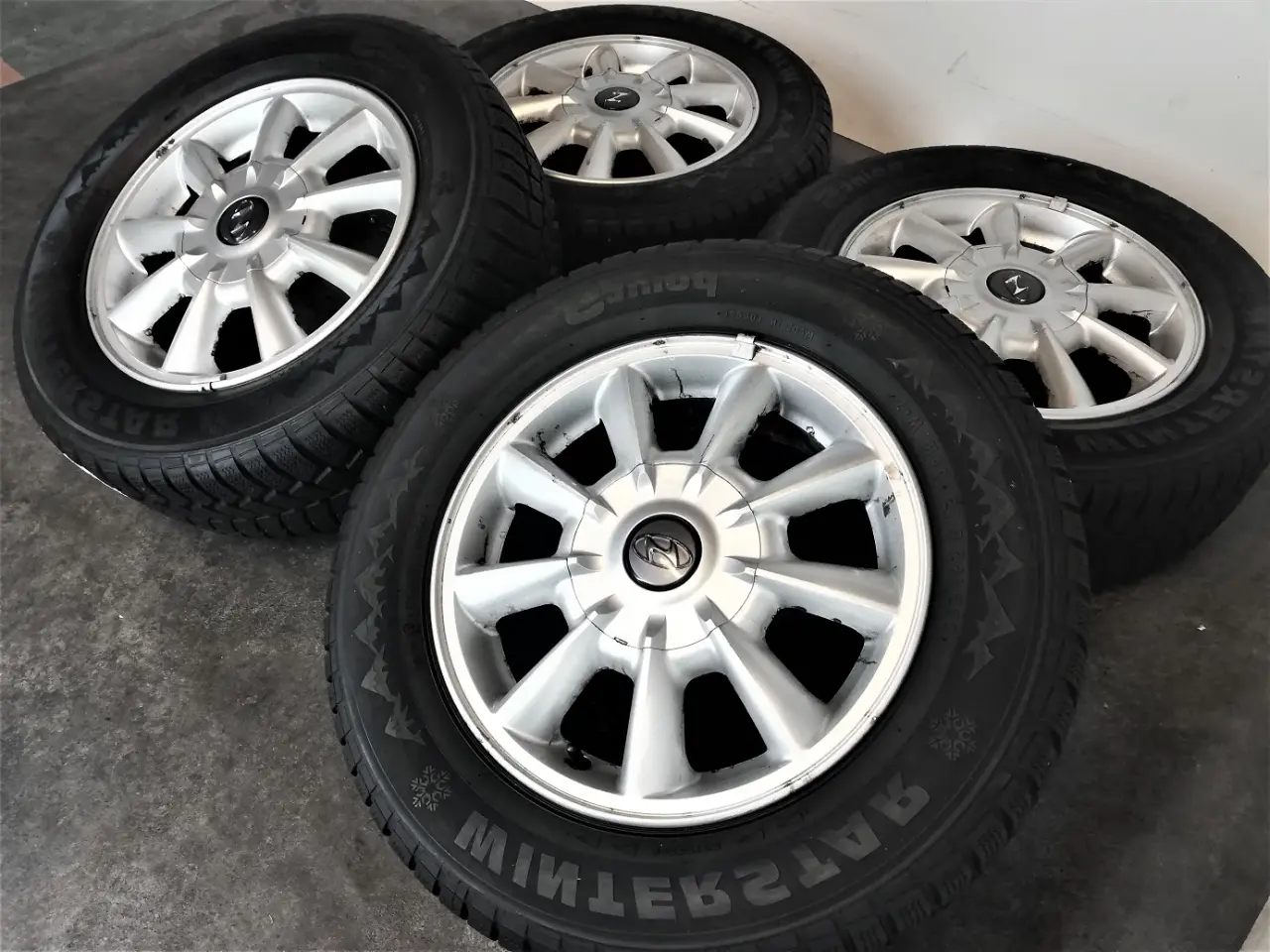 Billede 2 - 4x114,3 15" ET47 Hyundai vintersæt