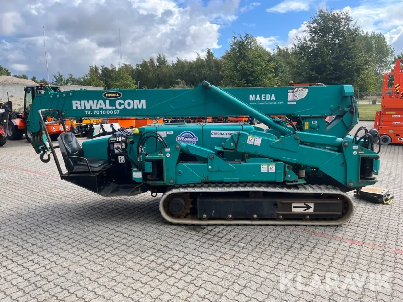 Billede 6 - Bæltekran Maeda MC405-3 16.8/20.7meter