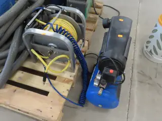Kompressor BILTEMA samt slange oprul