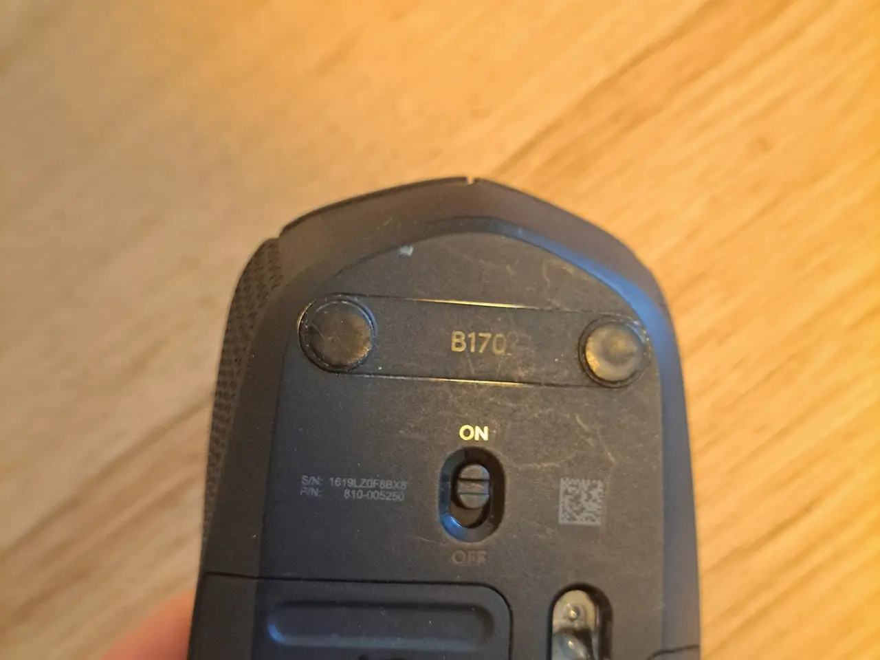 Billede 2 - Logitech B170 trådløs mus - med USB-modtager