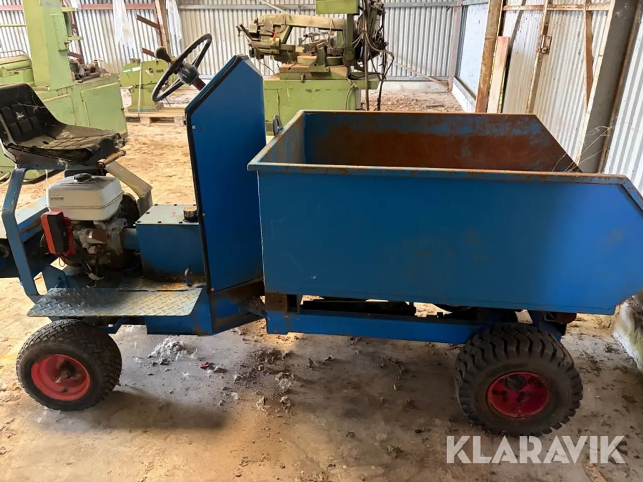 Billede 6 - Minidumper selvkørende med hydraulisk tip.