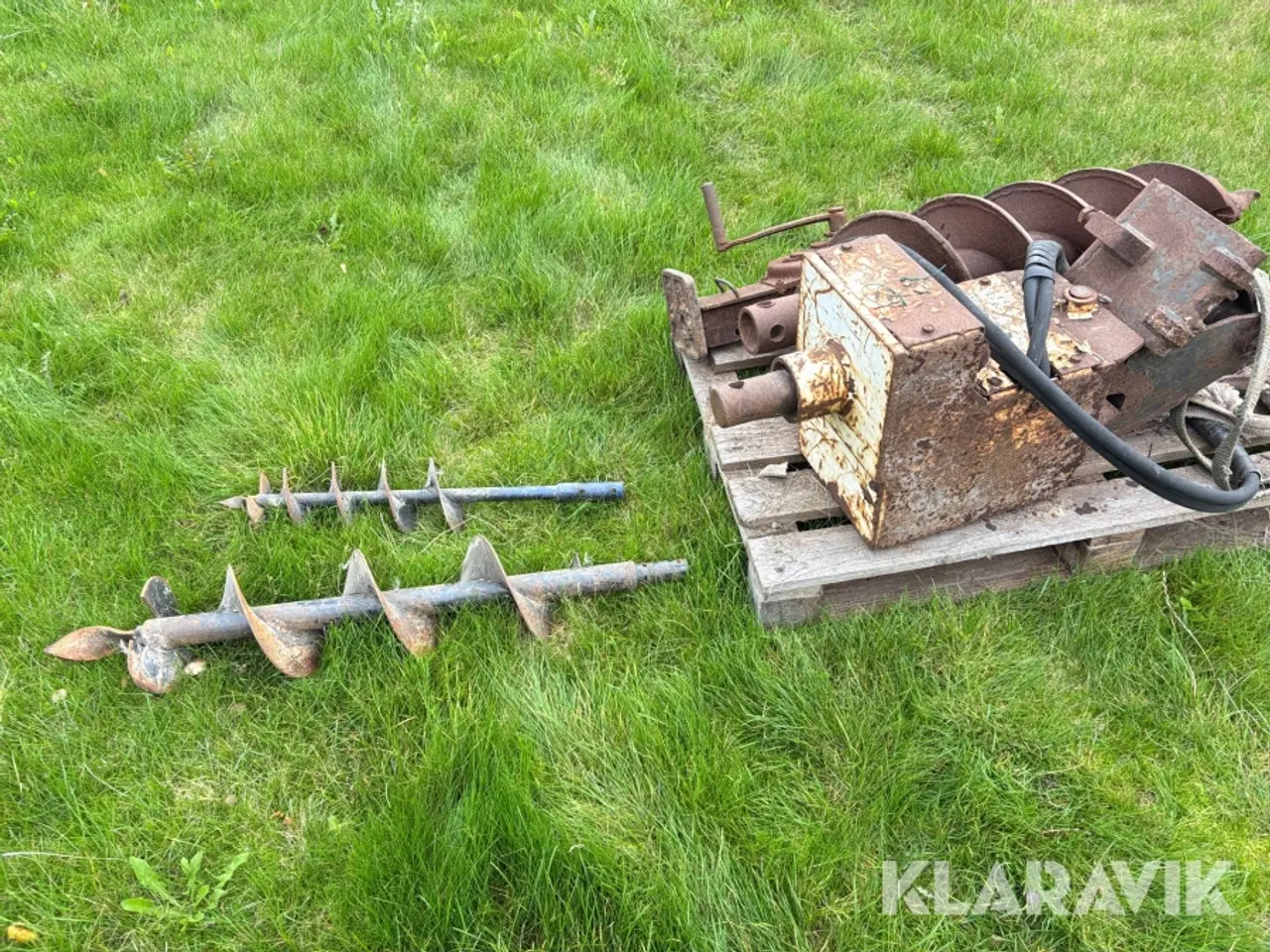 Billede 3 - Jordbor med gearing