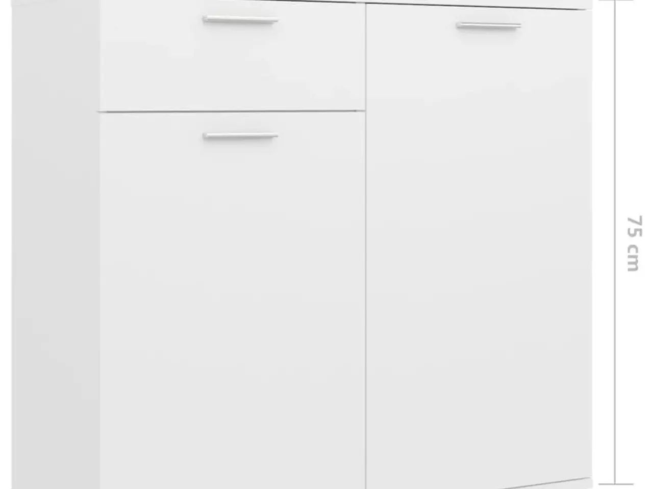 Billede 9 - Skænk 160x36x75 cm konstrueret træ hvid