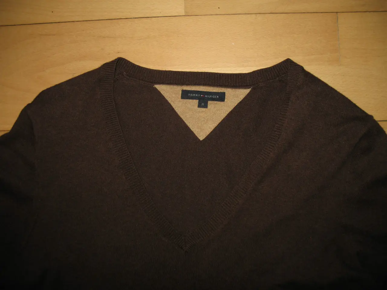 Billede 3 - Sweater Str. M Tommy Hilfiger Brun NSN