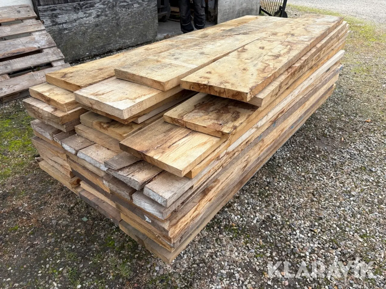 Billede 7 - Planker i eg og ask 37 Styk