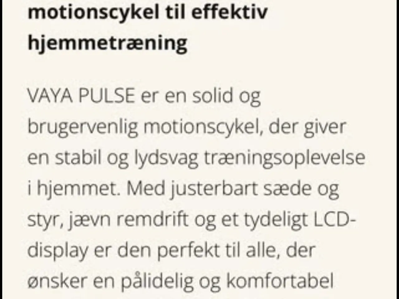 Billede 2 - Motionscykel