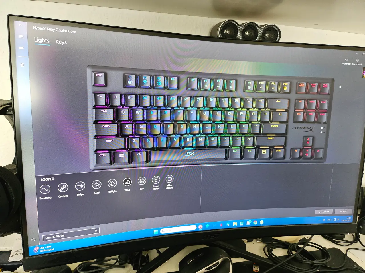 Billede 1 - HyperX Alloy Origins Core Tastatur Mekanisk RGB Ka