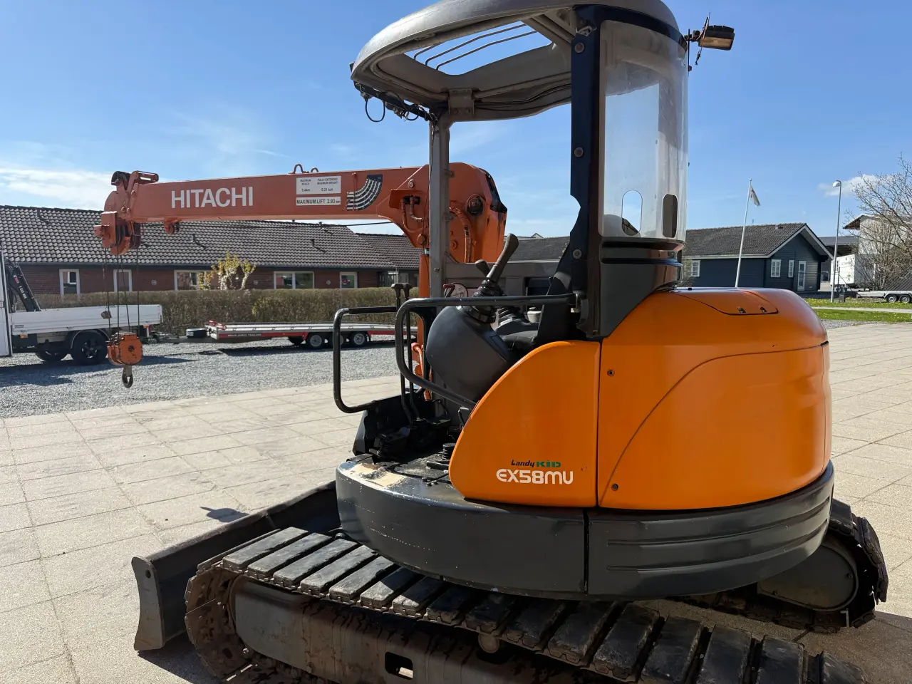 Billede 2 - Hitachi ex58 kran