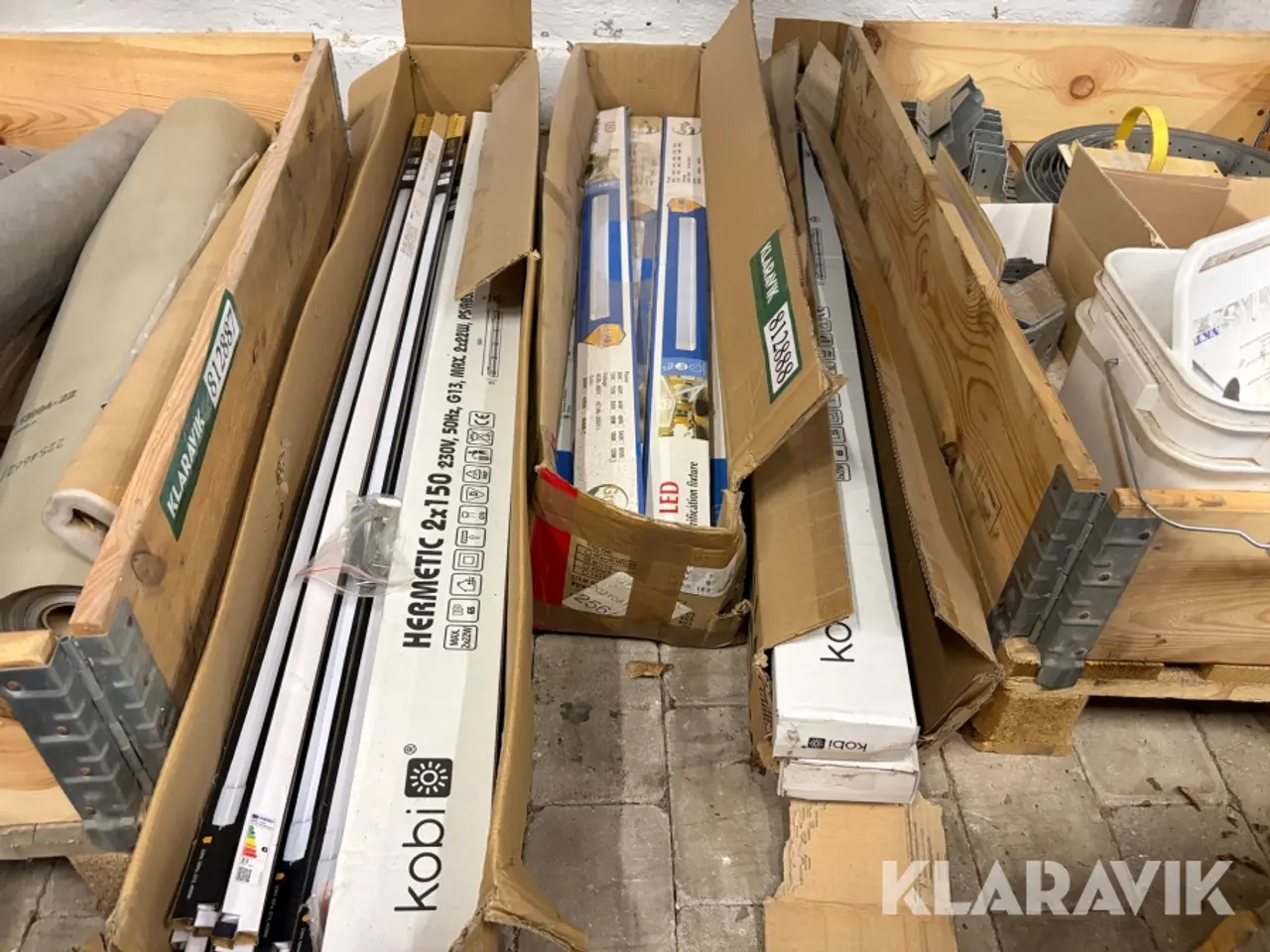 Billede 1 - Assorteret lysrør LED - 3 kasser