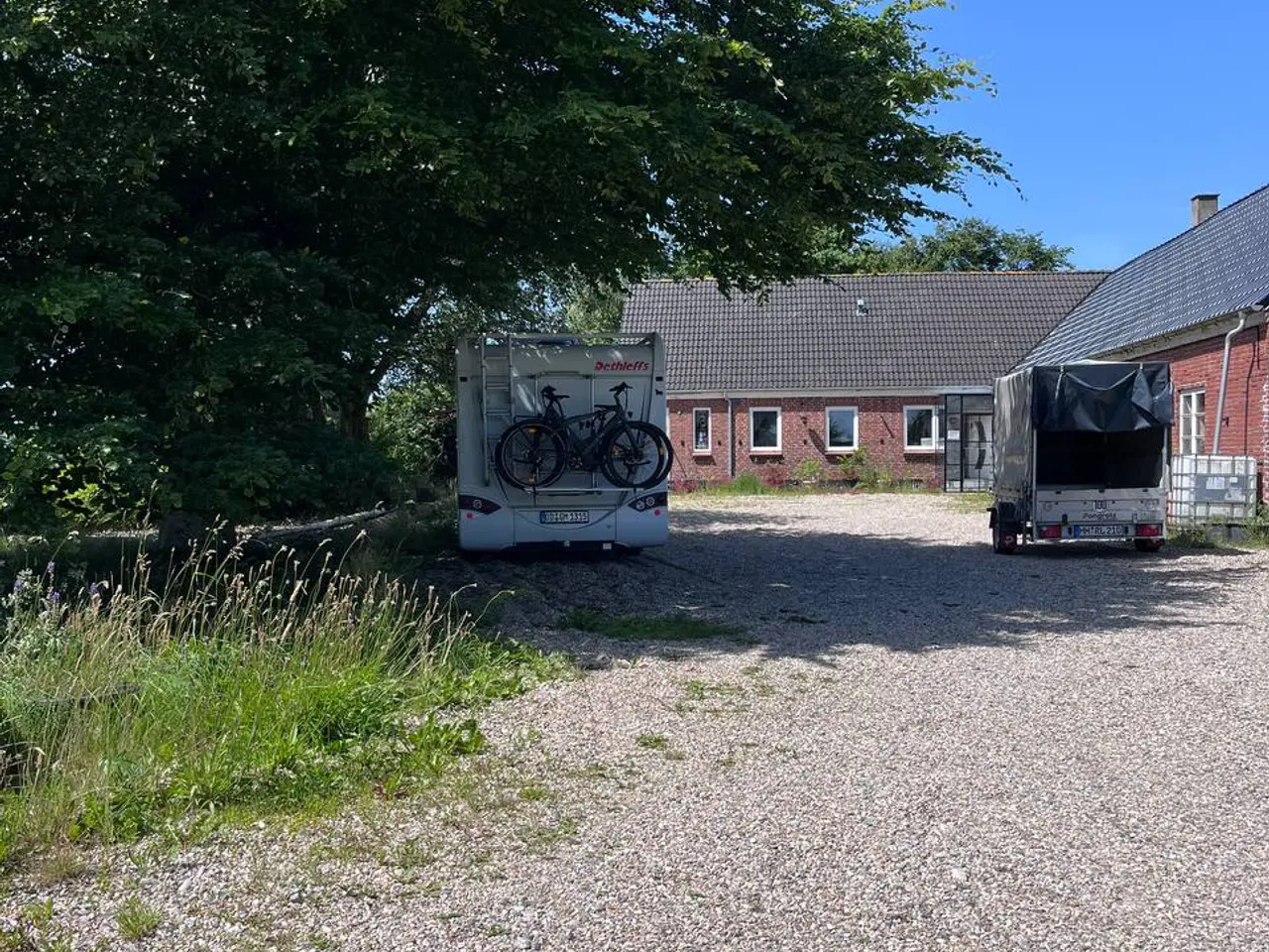 Billede 2 - Stellplatz für Wohnmobil oder Campingwagen Parzell