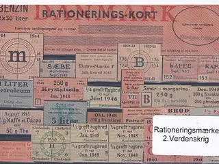 Rationeringsmærker - 2. Verdenskrig