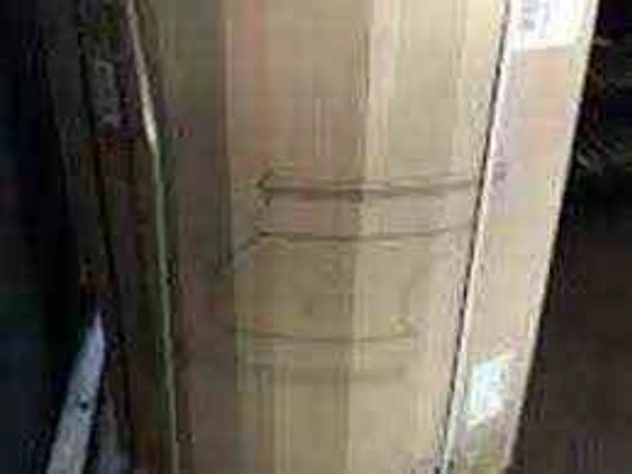 Billede 2 - 2 stk Buede Nordic Glashavehegn Røgfarvet 93x100 cm