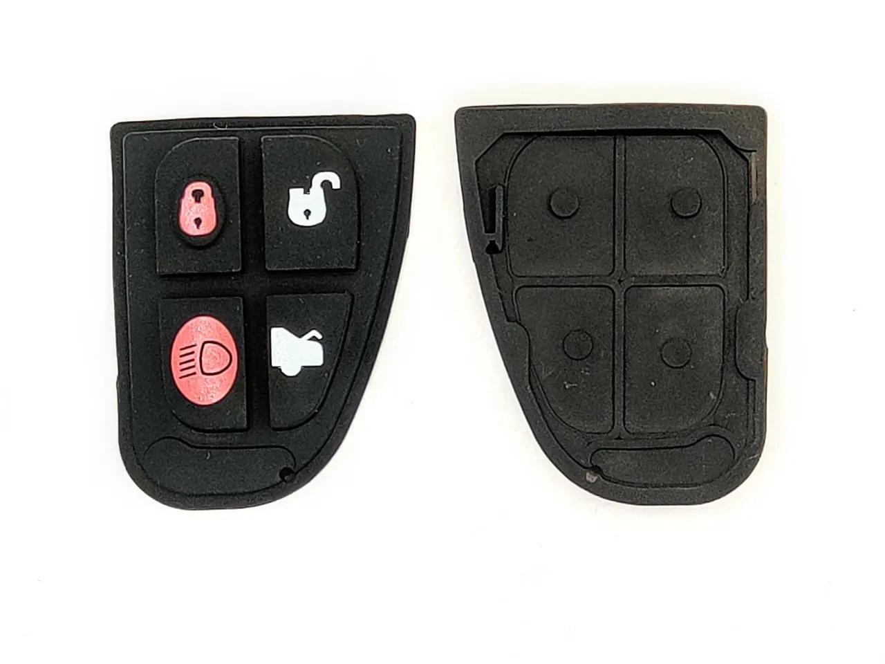 Billede 1 - 4-knaps gummi pude til Jaguar nøgler X S XJ XJ6 XJ8 XJR