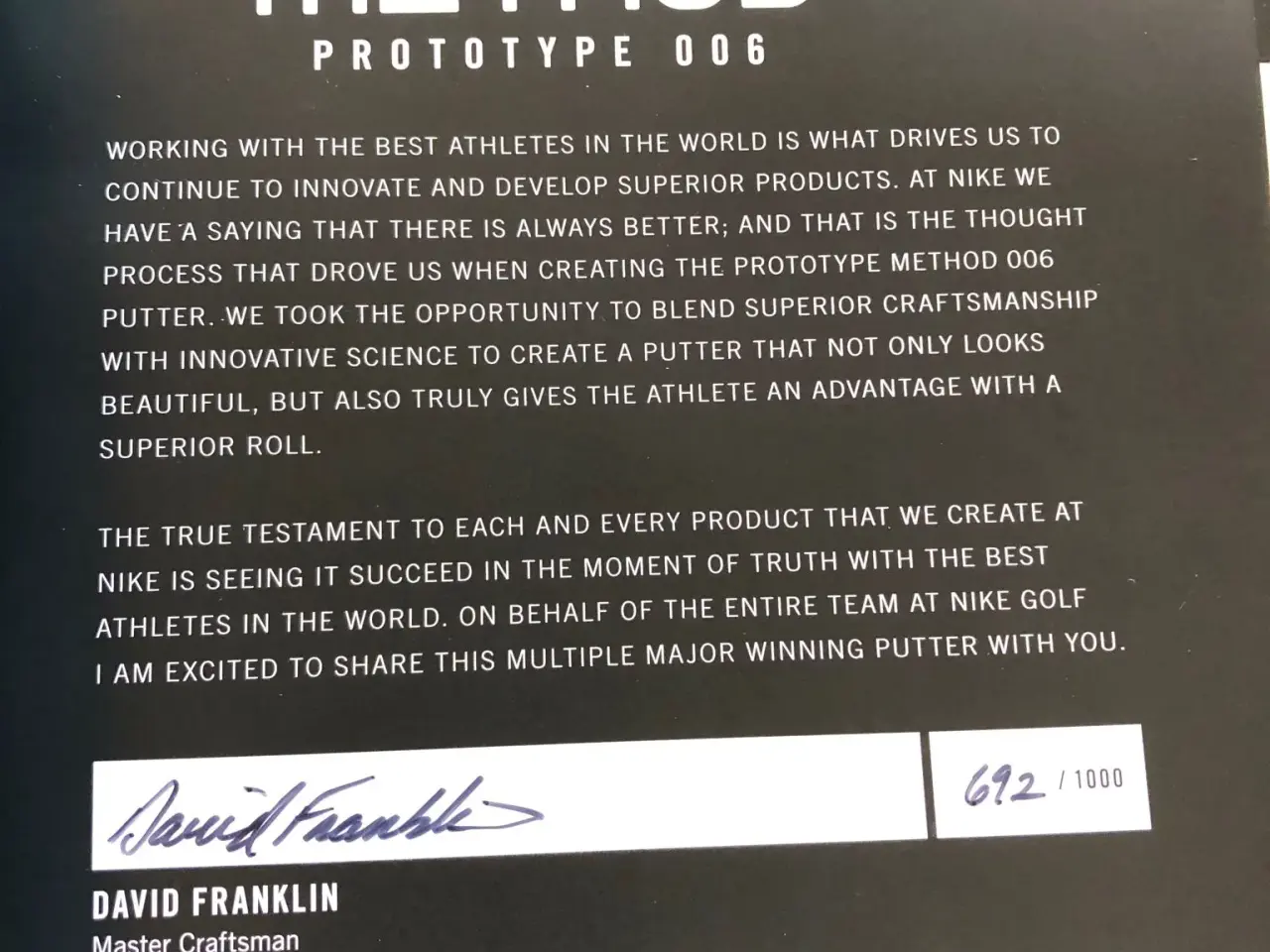 Billede 3 - Nike Method Prototype 006