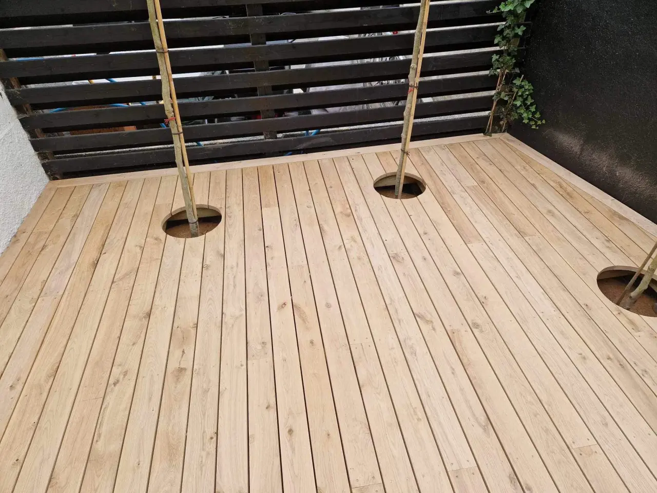 Billede 2 - Terrassebrædder, egetræ - hele DK