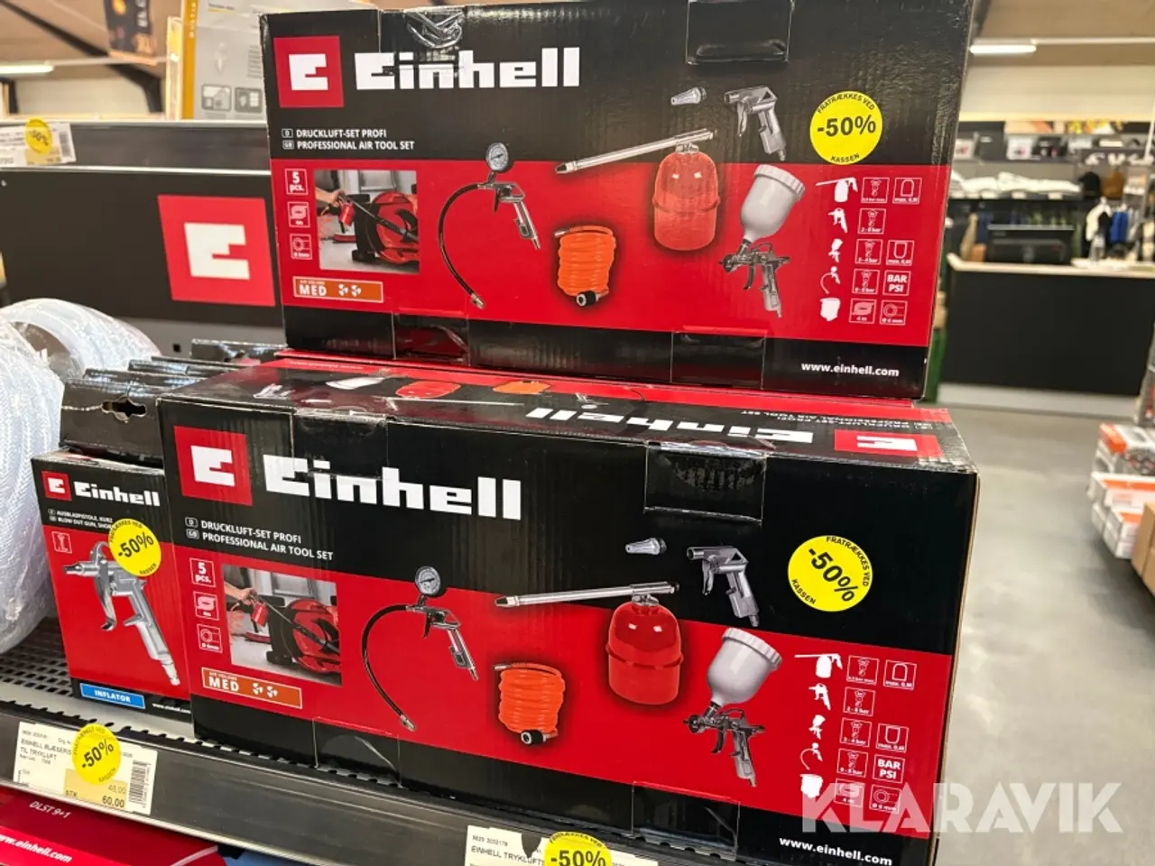 Billede 2 - Håndværktøj Einhell - stort blandet lot, nyt værktøj