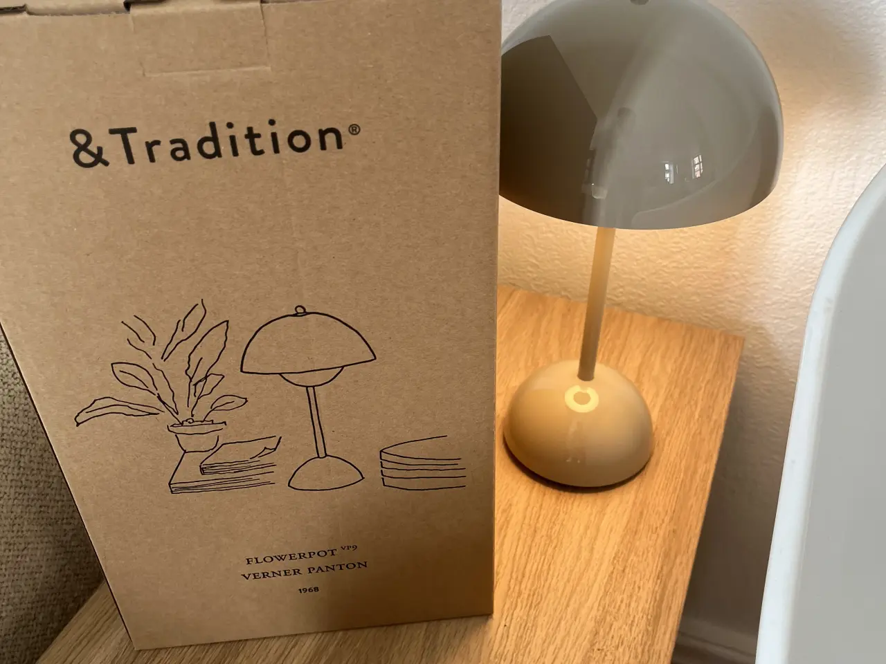 Billede 4 - Flowerpot VP9 i gråbeige