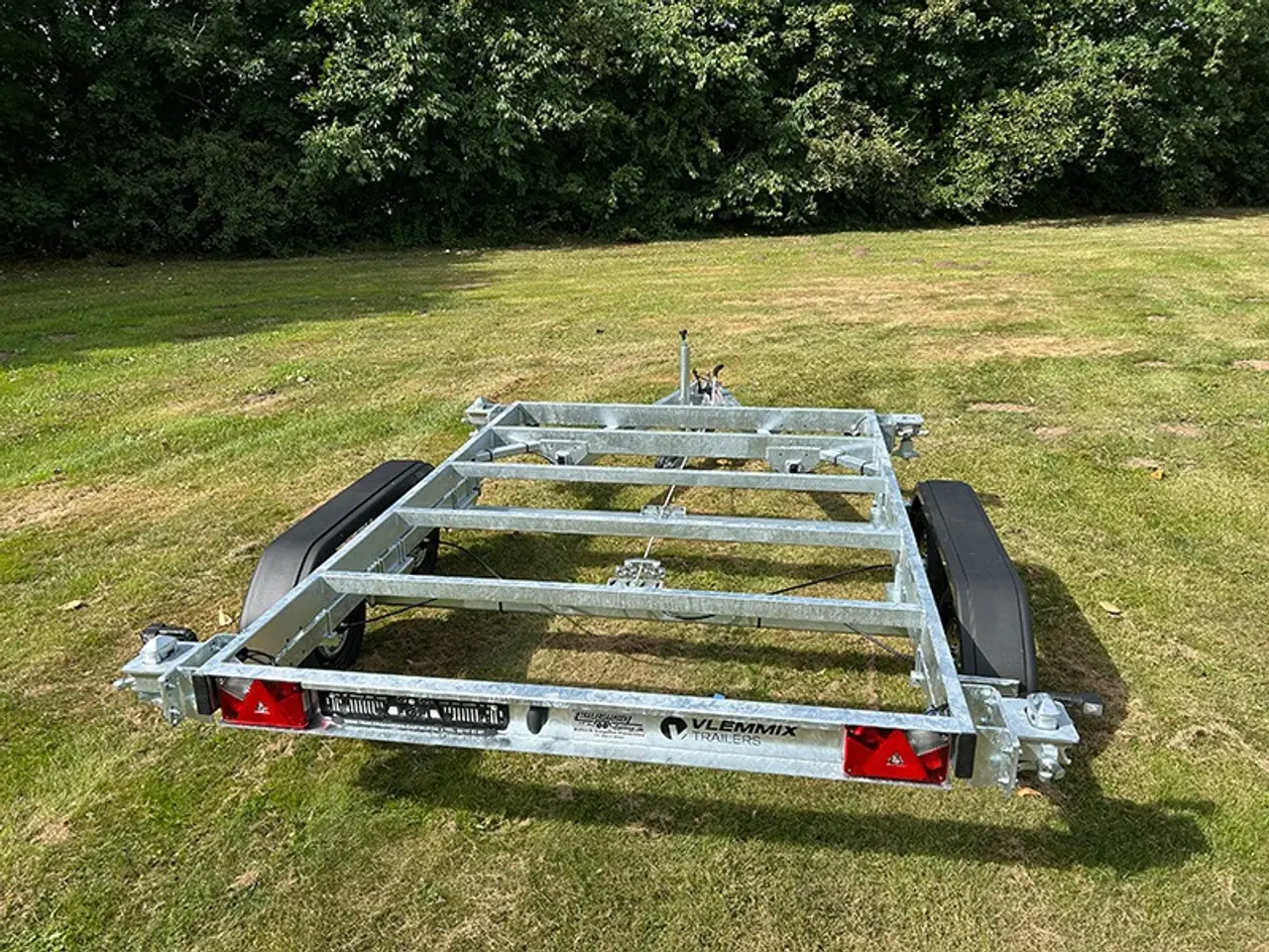Billede 5 - Vlemmix containertrailer 10 fod - 2 X 1800 kg
