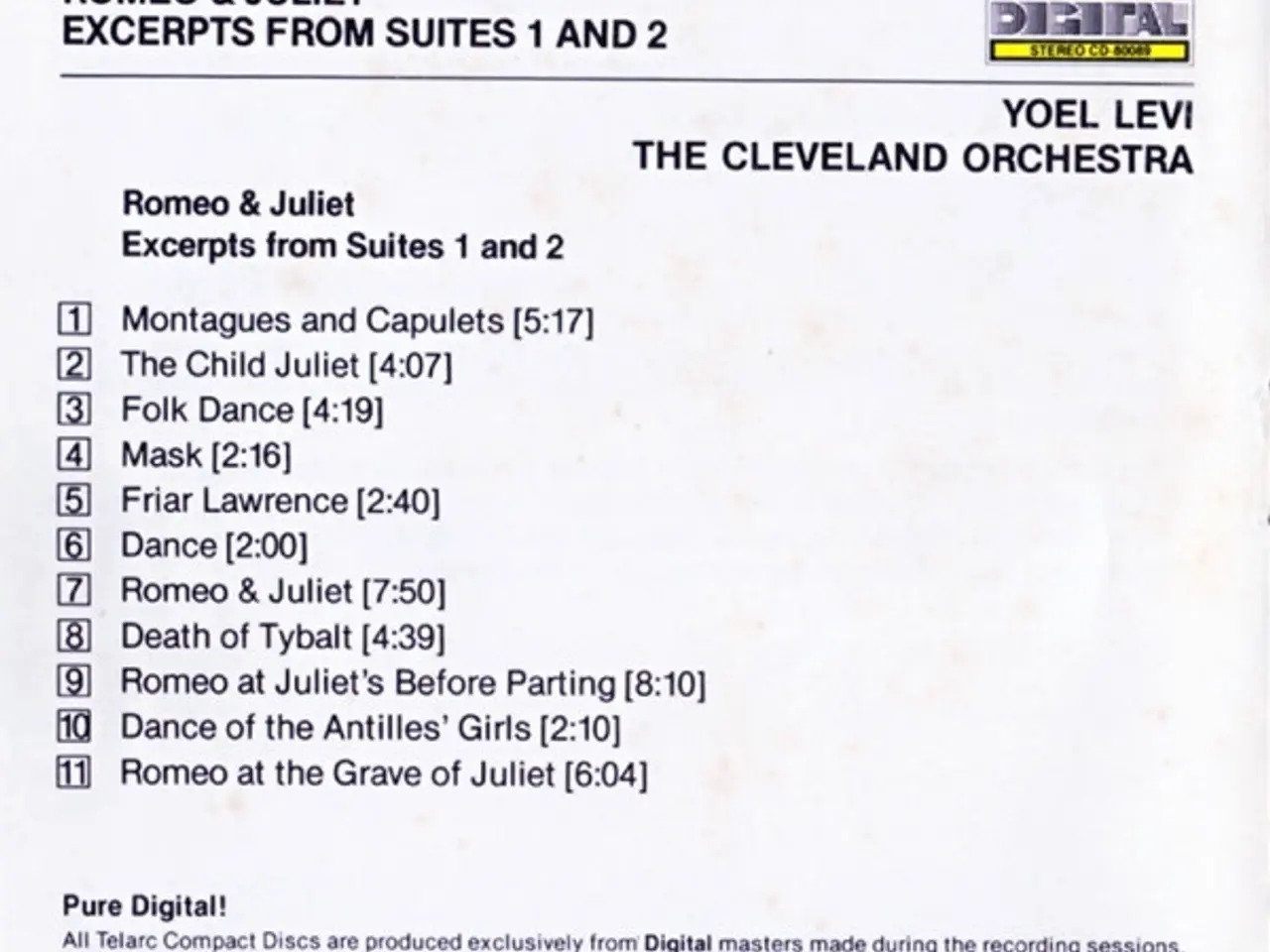 Billede 6 - Prokofiev* – Romeo & Juliet, Excerpts From… – CD