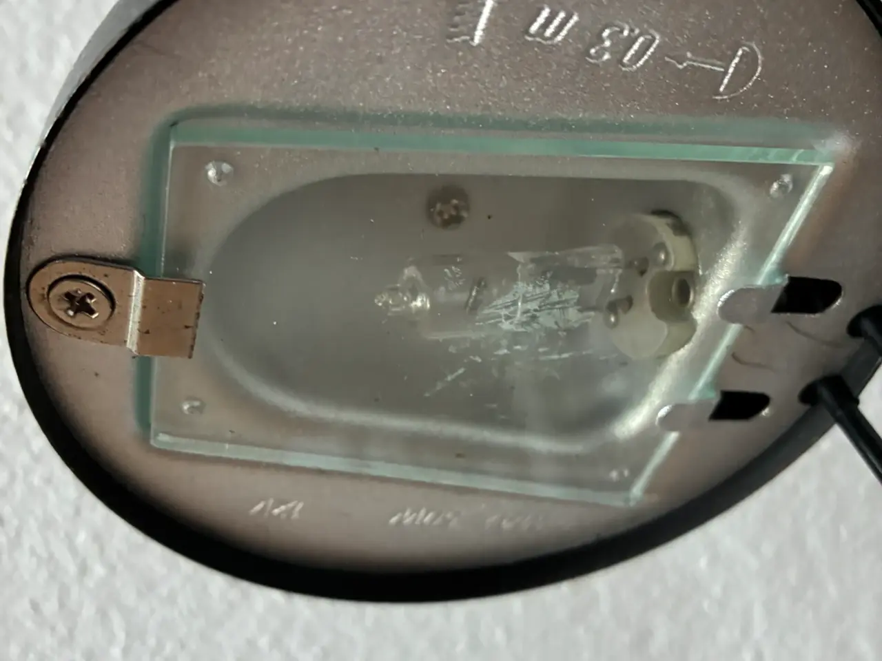 Billede 4 - Flot halogen bordlampe med to styrker