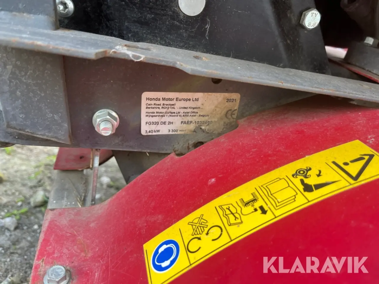 Billede 8 - Fræsere Honda FG320 DE 2H 2 styk